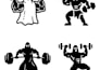 professionally art high quality any silhouette vector object